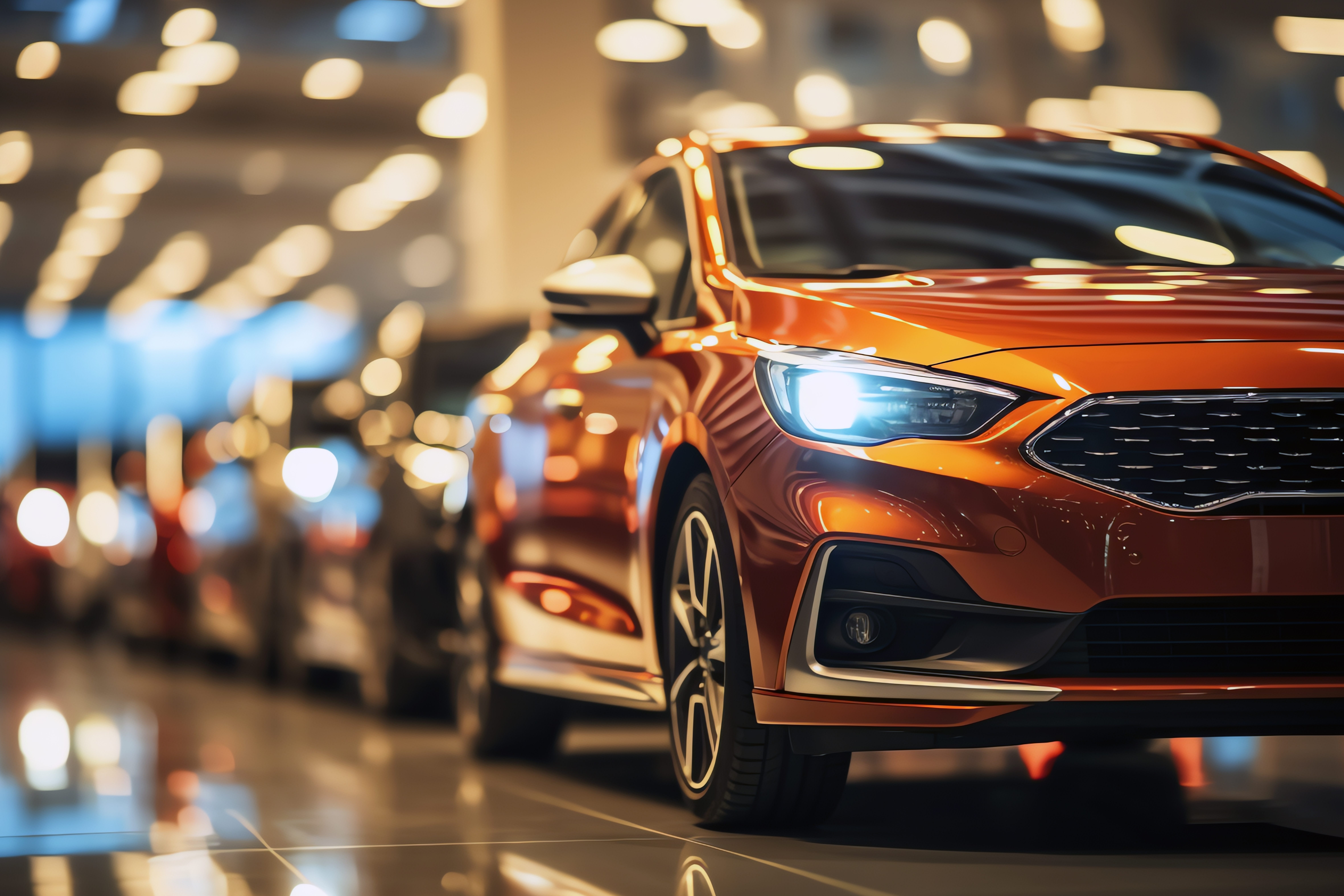 Продажи новых автомобилей в России в январе 2025 года